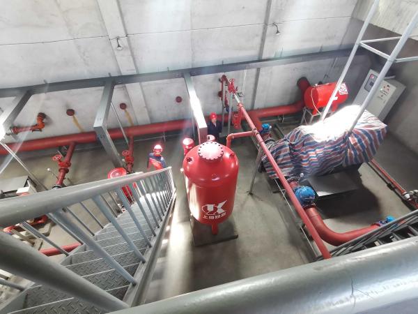 化工厂消防管道漏水检